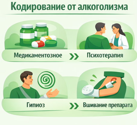 кодирование от алкоголизма в Оби Санати